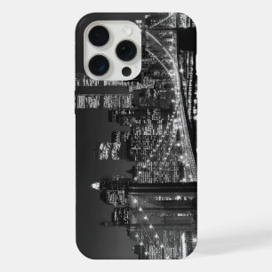 Black & White New York City iPhone 15 Pro Max Case