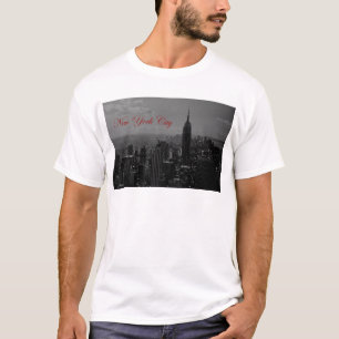 Black White New York City T-Shirt