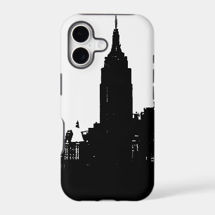 Black White New York Silhouette