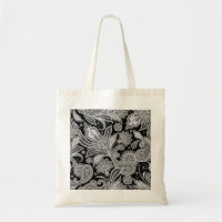 Black & White Ornate Paisley