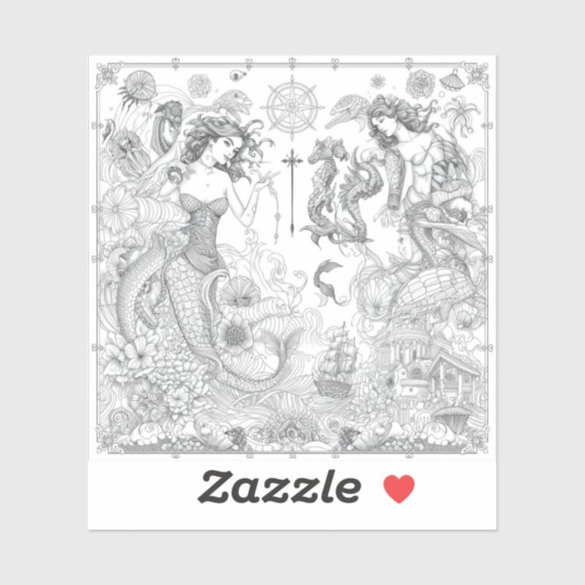 Black & White Outline Art Paintings (Sheet)