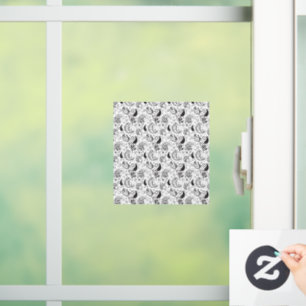 Black & White Paisley Pattern –Elegant Textile Art