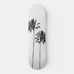 Black & White Palm Duo Finesse #1 #tropical #wall  Skateboard