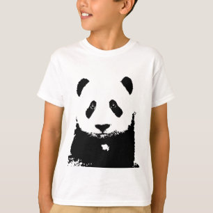 Black & White Panda T-Shirt