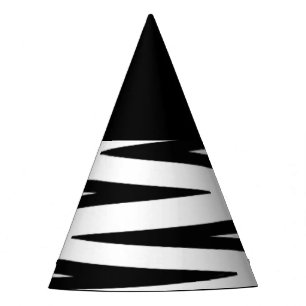 Black & White Party Hats
