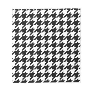 Black & White Pattern Notepad