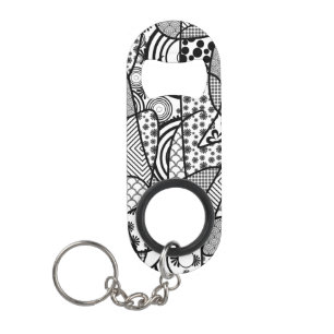 Black & White Pattern Patchwork 02