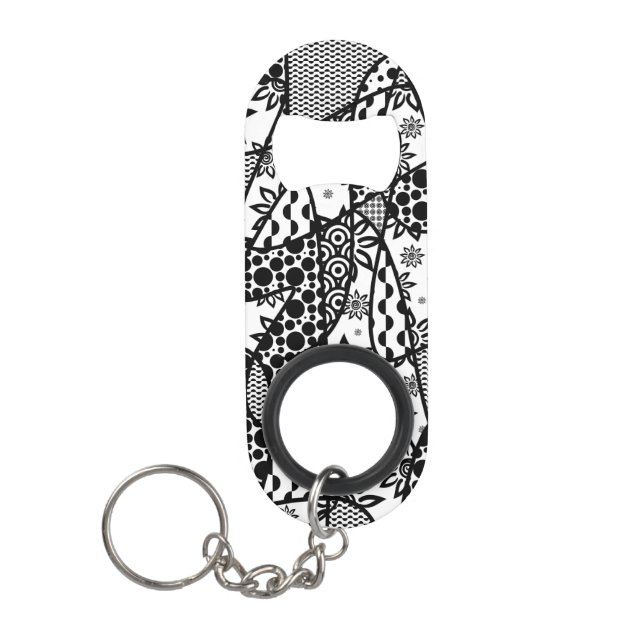 Black & White Pattern Patchwork 03 (Front)