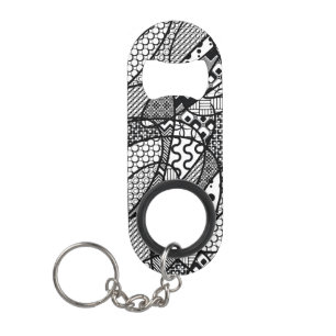 Black & White Pattern Patchwork 05