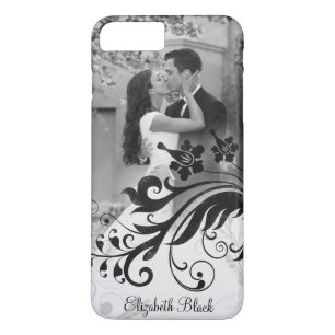 Black White Photo Template iPhone 8 Plus/7 Plus Case