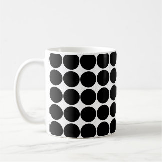 Black & White Polka Dot Mug 