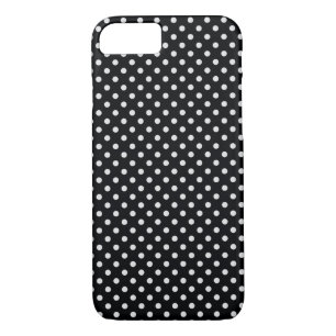 Black White Polka Dots Pattern Case-Mate iPhone Case