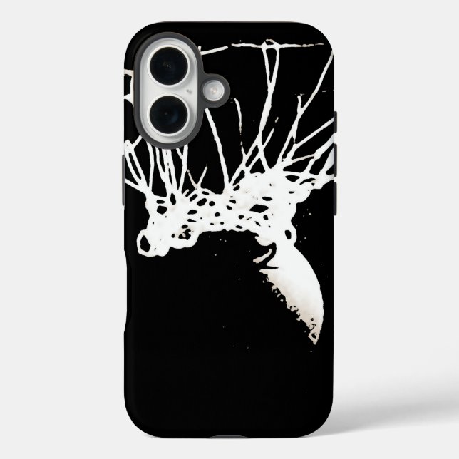 Black White Pop Art Basketball Case-Mate iPhone Case (Back)