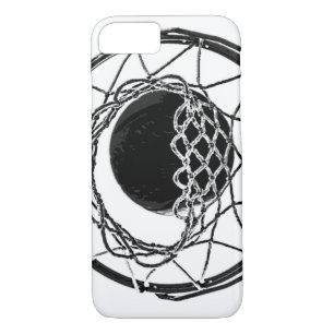 Black & White Pop Art Basketball Case-Mate iPhone Case
