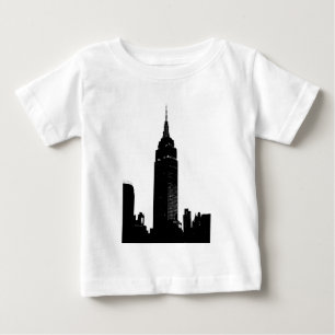 Black & White Pop Art New York Baby T-Shirt