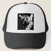 Black & White Pop Art Tiger