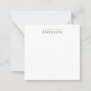 Black white professional minimalist modern plain  card