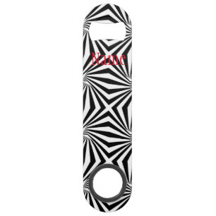 Black White Radiating Pattern Thunder_Cove