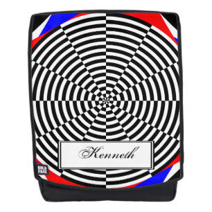 Black & White Radiation by Kenneth Yoncich Backpack