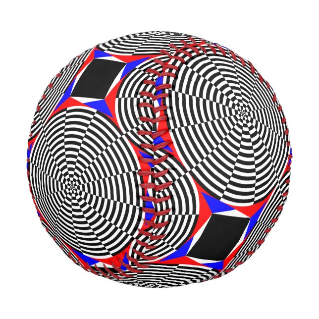 Black & White Radiation by Kenneth Yoncich Baseball (Angled)