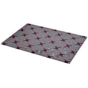Black & White Radiation by Kenneth Yoncich Cutting Board