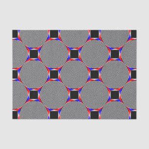 Black & White Radiation by Kenneth Yoncich Tissue Paper