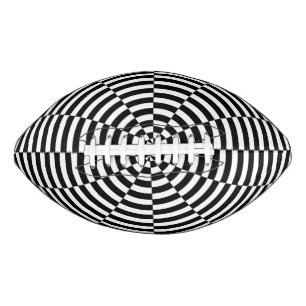 Black & White Radiation Football