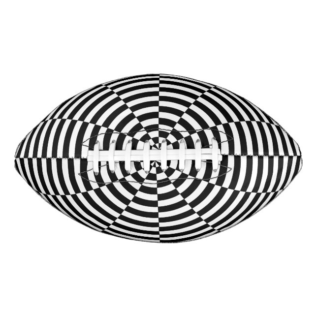 Black & White Radiation Football (Front)