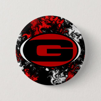 Black White Red G Button