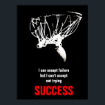 Black White Red Success Pop Art Basketball Poster<br><div class="desc">I Love This Game. Popular Sports - Basketball Game Ball & Hoop Artwork</div>