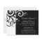 Black, White, Reverse Swirl Bridal Shower/ General