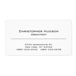 Black White Simple Plain