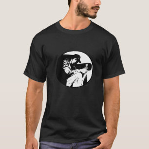 Black & White Skateboarder T-Shirt