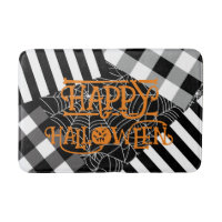 Black & White Spiderweb Patchwork Halloween