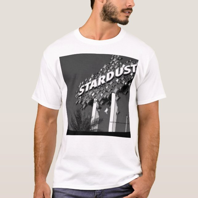 Black & White Stardust T-Shirt (Front)