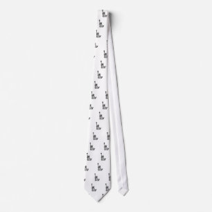 Black & White Statue of Liberty Tie