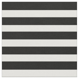 Black & White Stripe Fabric