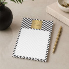 Black White Stripe Gold Minimalist Modern
