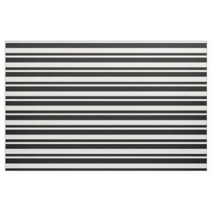 Black & White Striped Fabric
