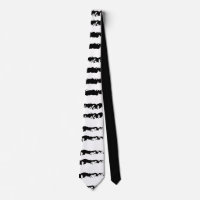 Black white striped pattern
