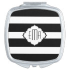 Black & White Stripes Geometric Pattern 2