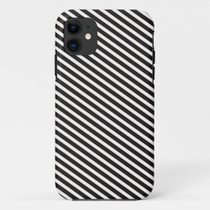 Black & White Stripes - thin Case-Mate iPhone Case