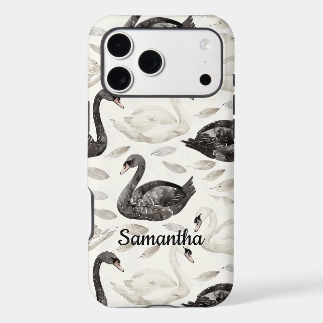 Black White Swans (Back)