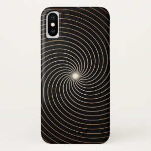 Black & White Swirl w/Tan Gradation Case-Mate iPhone Case