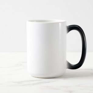 Black-White Temperature Sensitive Colour Changing Magic Mug