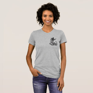 black white thai snake, songkarn, thai new year T-Shirt
