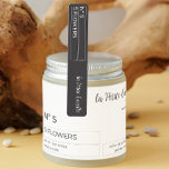 Black & White Thin Candle Tamper-Proof Seal Labels<br><div class="desc">Elegant Minimalist Black & White Tamper-Proof Seal Labels inspired to Chanel style,  ideal for beauty or candle businesses. If you need further customisation,  just jet in touch and I will re-design it exclusively only for you.</div>