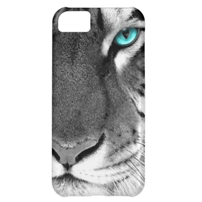 Black White Tiger Case-Mate iPhone Case (Back)