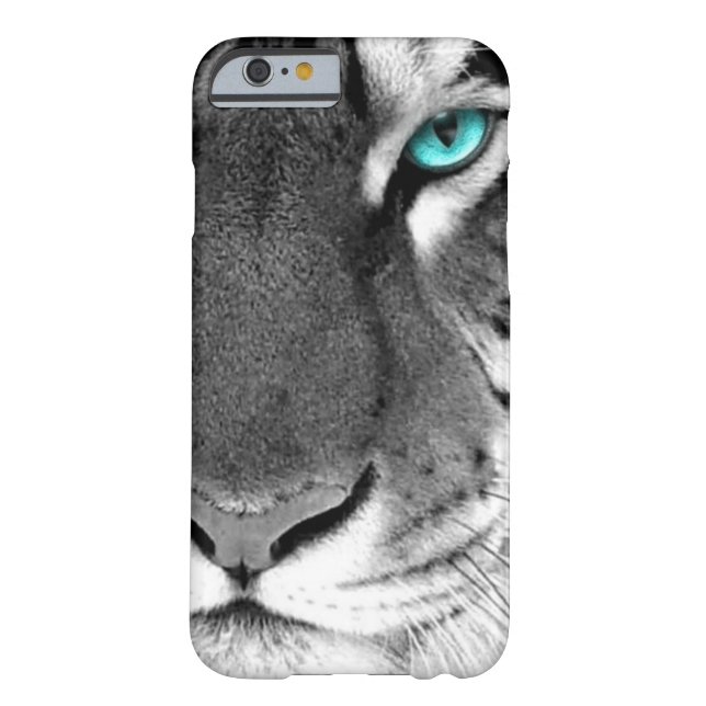 Black White Tiger Case-Mate iPhone Case (Back)