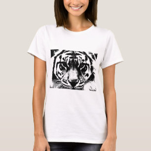 Black & White Tiger T-Shirt